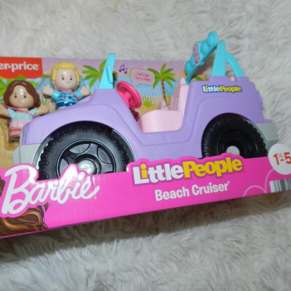 Fisher-Price Little People Barbie Toddler Beach Cruiser w/ Music🆕SHIPS FAST💨🚚 - Picture 5 of 16